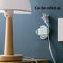 4every 4pcs electrical plug holders,Plug Organizer,phone charger holders for nightstand,charging cord holder wall,car