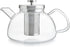 40oz Teabloom Balance Borosilicate Glass Tea Kettle & Teapot Stovetop-Safe, Deep Loose Tea Infuser for Hot & Iced Tea