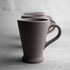 City to Cottage Handmade Lime Green and White Polka Dot Ceramic Coffee Mug, 7 oz / 200ml, Unique Gift