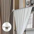 H.VERSAILTEX 2 Pack Magnetic Curtain Rods for Metal Doors, Adjustable Appliances, 9 to 16 Inch, Nickel