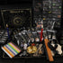 Witchcraft Supplies Kit 132 PCS, Wiccan Supplies and Tools, Including Witchcraft Herbs,