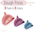 Set, 3 Pack, BTaT- Dough Press Dumpling, Empanada, Pastry and Turnover Press, Hand Pie Maker, Meat Pie Cutter