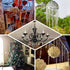 KIPETTO 33ft 14mm Acrylic Crystal Beads Garland Chandelier Gem Beads Chain Hanging Crystals Beads Strings for Wedding