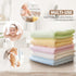 Yoofoss Luxury Washcloths Towel Set, 10 Pack Baby Wash Cloth for Bathroom, Hotel, Spa, Kitchen