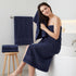 Set 6 Sets 2 2 2 650GSM REDKISS Navy Towels Piece Cotton Towel with Bath Towels, Hand, Washcloths, Hotel Quality, Soft