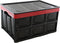 Dependable Industries Essentials Collapsible Storage Box, Foldable Utility Bin with Lid for Home Office Organization