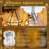 Flechllary 200 67Ft Outdoor,8 LED Fairy Lights Battery Operated with RemoteWaterproof String Lights for Indoor & Modes