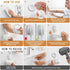 LEVERLOC Soap Dish Holder for Shower | Suction Cup Wall Mounted Self Draining Bar Soap Sponge Holder