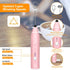 Milk Frother Handheld, Gbivbe Rechargeable Whisk Drink Mixer for Coffee with Art Stencils, Mini Foamer for Cappuccino