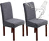 Waterproof Dining Chair Covers, Stretch Parsons Chair Slipcover for Dining Room Kitchen, Removable and Washable