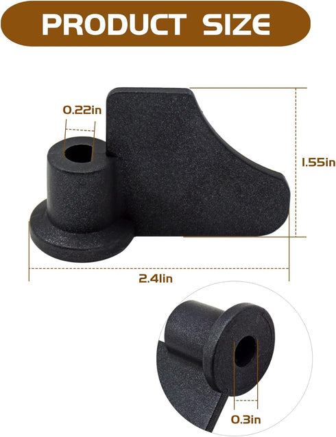 2pcs Bread Machine Kneading Paddle Replacement Parts fits for Oster CKSTBRTW20 Bread Machine