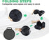 Herb Drying Rack Net Mesh with Black Zippers, 2ft Hydroponics Drying Rack for Plants and Herbs