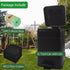 Umtiti 5L Outdoors1.3 ContainerUP5L-BK-Fang Dog Poop Trash Can with Lid for Gallon Trash Can with Activated Carbon