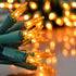 Dobar 100 Count (24 Holiday Pride Yellow Gold Christmas Lights on Green Wire - Gold Christmas Tree Lights Ft)