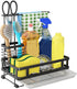 304 Godboat Kitchen Sink Organizer with Brush Rack, Stainless Steel Dish Soap Dispenser, Sponge Holder for Kitchen