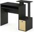 Furinno Econ Multipurpose Home Office Writing Desk, Black/Brown