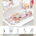 STORi SimpleSort 6-Piece Stackable Clear Drawer Organizer Set, 9" x 3" x 2" Rectangle Trays