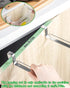 YQh Stainless Steel Cabinet Door Trash Bag Holder for Kitchen Cabinet Door and Drawer, Cabinet Door Hook Adjustable