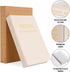 Braveriky Set 2 Aesthetic Decorative Books - Ideal for Coffee Table, Bookshelf & Mantle Decor - of Linen Fake Book
