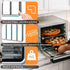 Air Fryer Wire Rack for Ninja Foodi 10 in 1 DT201 DT251, 14.4''*11.4'' Stainless Steel Baking Tray Rack