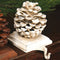 HomArt Stocking Holder, Pinecone, Cast Iron