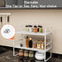 2Pack 16.5-27L Countertop Expandable Cabinet Shelf Organizer, Stackable Metal Shelves, Kitchen Organizers and Storage