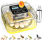 Incubator for Hatching Eggs, 12 Eggs Incubator with Automatic Egg Turning, Temperature