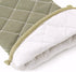 New Star Foodservice Oven Mitts Set of 2, Olive, Flame Retardant, 17-Inch, Up to 400F