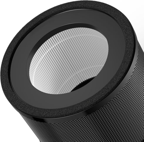 2 Pack HEPA Replacement Filter, Compatible with TaoTronics TT-AP001 and VAVA VA-EE014, 3-in-1 Filter