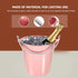 Metal Ice Bucket Pails for Beer & Wine, 1.25L Aluminum Alloy Cooler Bucket with Ice Tongs