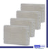 PUREBURG 4-Pack WF813 Humidifier Wick Filters Compatible with Honeywell HC832, Relion RCM832, Duracraft DH-830