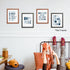 4pcs 8x10 Inches Brothers Make The Best Friends Boys Rules Affirmations Poster Prints for Home Boys Room Playroom