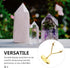 Kichvoe Metal Display Stand Holder, Easel Stands for Gemstones, Minerals, Plates, Crystals, Collectibles