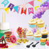 Disposable Ramekins, Gold 30pcs 5oz Mini Aluminium Foil Baking Cups with Lids, 30 Spoons