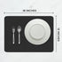 12" 18" Countertops Counter Dish Drying Mat Super Absorbent x Coffee Mat for Non-Slip Drying Mat for Kitchen Easy