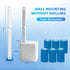48 Disposable Toilet Brush with Refills, ,Toilet Bowl Cleaner,Toilet Cleaning Supplies,Toilet Bowl Brush,automatic