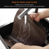 Uolr Set 6 100% (6,Coffee) Vinyl Placemats of Faux Leather Waterproof Wipeable Washable Place Mats Heat Resistant Easy