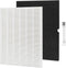 Laukowind 116130 Replacement Filter for Winix 5500-2 Air Purifier, 1 Pack True HEPA and Activated Carbon Pre-filters