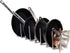 brightmaison BGT Stal Pots and Pans Organizer for Cabinet, Adjustable Stainless Steel Kitchen Organization Unit