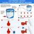 Set 304 Complete Pipeline Automatic Chicken Waterer System with PVC Pipeline and Stainless Steel Hose, Chicken Water