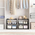 3 Tier Small Shoe Rack, Narrow Stackable Organizer Shelf for Kids Toddler Adult Shoe Storage, Free Standing