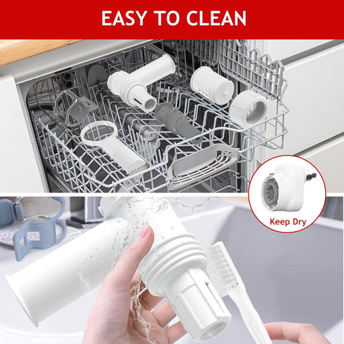 Kitchenaid Stand Mixer Pasta Attachment with 6 Different Shapes, Durable Mixer Accessories