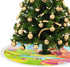 Kuziee Christmas Tree Skirt, 30 Inch Xmas Tree Ornament Spring Sweet Candy Cartoon Easter Party Decoration Tassels