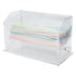 Winco Medium Acrylic Straw Dispenser, 12.38 x 5.5 x 7.13 inches, Clear