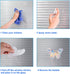 Lystaii 38 Pcs Window Clings, Rainbow Decals for Anti Collision Bird Strikes on Glass Windows