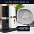 Electric Salt and Pepper Grinder Set, Rechargeable Automatic Shakers with LED Light, Set of 2 Electric Pepper and Salt