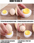 Jawbush Egg Piercer for Raw Eggs, Hard Boiled Egg Peeler with Magnetic Base and Safety Lock, Egg Pricker