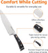 Amazon Basics Classic 8-inch Chef s Knife with Three Rivets, Silver by Amazon Basics