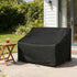 50"L48"W37"H) Kasla Patio Double Chair Cover, Waterproof Heavy Duty Cover for Outdoor Loveseat & Glinder Bench