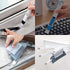 5Pcs Magic Window Cleaning Brush Set, Crevice Cleaning Tool for Window Groove, Track, and Corner Cleaning